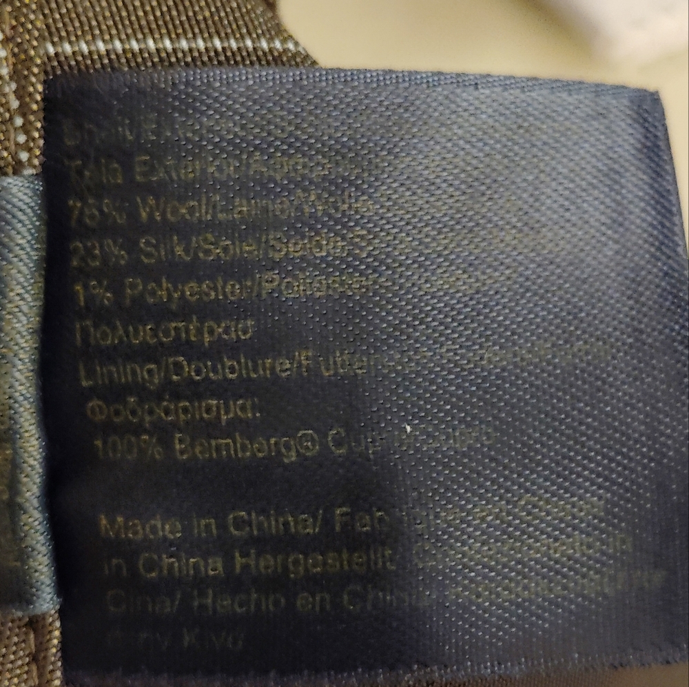 Brooks Brothers Brown Suit Classic Wool Blend - Picture 9 of 9
